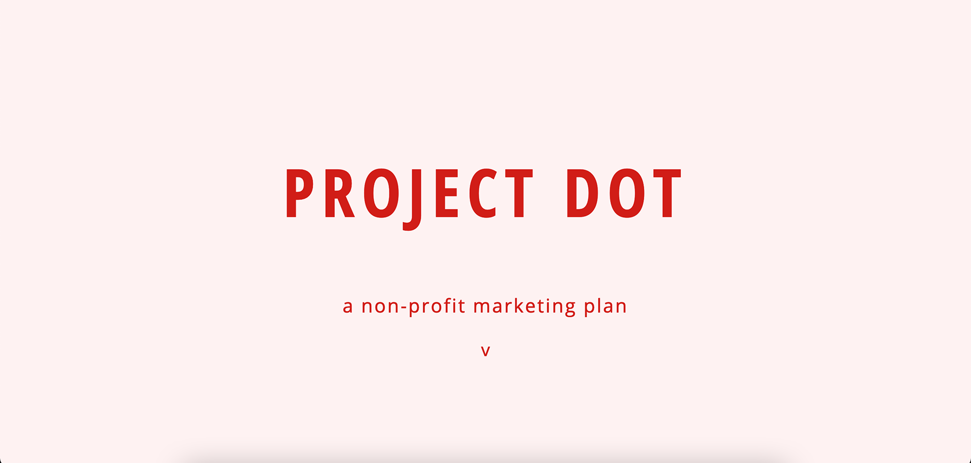 project dot homepage