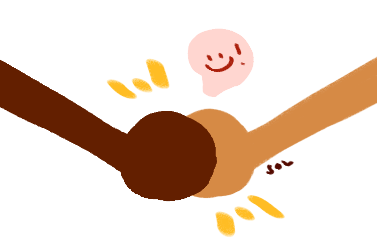 a handshake between two people