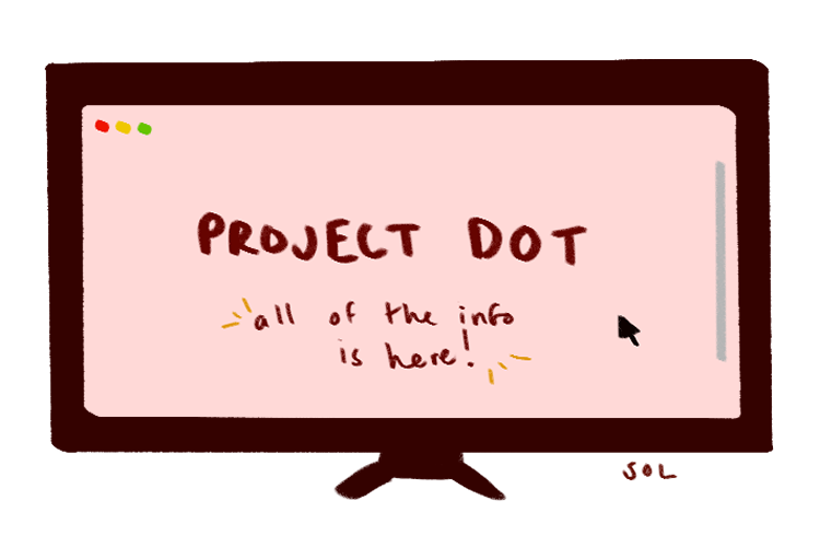 computer with a website